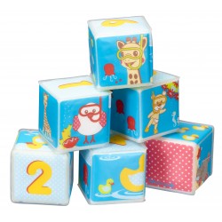 Cubes de bain (lot de 6 cubes)